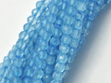 Blue Topaz Beads, 2.6mm Micro Faceted Round-Gems: Round & Faceted-BeadXpert