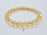 Citrine Beads, Approx. 8mm Round Beads, 7-7.5 Inch-Gems: Round & Faceted-BeadXpert