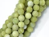 Matte Jade Beads, 10mm (10.5mm) Round Beads-Gems: Round & Faceted-BeadXpert
