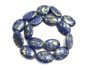 Compressed Stone, 18x25mm Oval Beads-BeadXpert