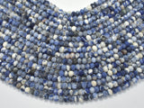 Sodalite Beads, 4x6mm Faceted Rondelle-Gems:Assorted Shape-BeadXpert