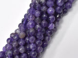 Amethyst, 8mm, Faceted Round-BeadXpert