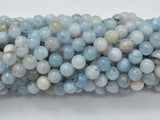 Aquamarine Beads,6mm (6.3mm) Round Beads-Gems: Round & Faceted-BeadXpert