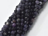 Sugilite Beads, 4mm Micro Faceted Round-Gems: Round & Faceted-BeadXpert