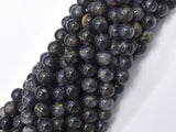 Iolite Beads, 8mm (8.3mm) Round Beads-BeadXpert