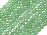 Green Aventurine, 6mm Faceted Round Beads-Gems: Round & Faceted-BeadXpert