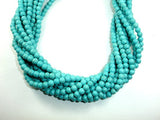 Howlite Turquoise Beads, Round, 6mm-Gems: Round & Faceted-BeadXpert