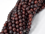 Brecciated Jasper Beads, Round, 6mm-Gems: Round & Faceted-BeadXpert