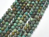 African Turquoise Beads, Round, 6mm (6.7mm)-BeadXpert