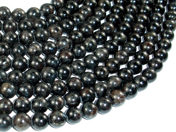 Astrophyllite Beads, 8mm Round Beads-Gems: Round & Faceted-BeadXpert