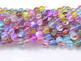 Mystic Aura Quartz-Multi Color, 8mm (8.5mm) Round-Gems: Round & Faceted-BeadXpert