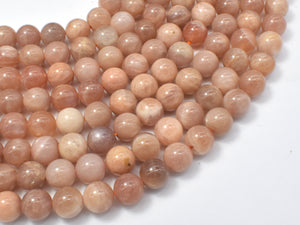 Sunstone Beads, 8mm Round Beads-Gems: Round & Faceted-BeadXpert