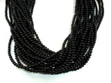 Black Onyx Beads, AA Grade Round, 4mm-BeadXpert