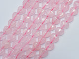 Rose Quartz 10mm Heart Beads, 15 Inch-BeadXpert