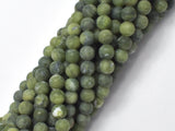 Matte Jade Beads, 6mm (6.6mm) Round-Gems: Round & Faceted-BeadXpert