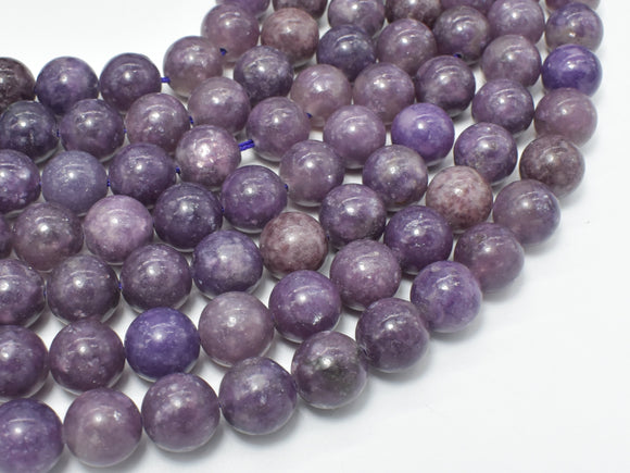 Lepidolite Beads, 10mm Round Beads-Gems: Round & Faceted-BeadXpert