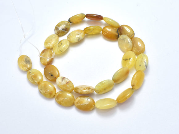 Yellow Opal, 10x14mm Oval Beads-BeadXpert