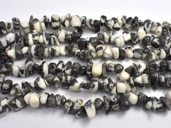 Zebra Jasper 7-15mm Chips Beads, 35 Inch-BeadXpert