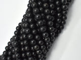 Genuine Shungite Beads, 6mm Round-Gems: Round & Faceted-BeadXpert