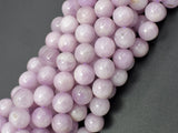 Kunzite, 8mm (8.5mm) Round, 15 Inch-Agate: Round & Faceted-BeadXpert