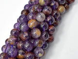 Super Seven Beads, Cacoxenite Amethyst, 10mm Round-Gems: Round & Faceted-BeadXpert