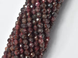 Red Garnet Beads, 3mm Micro Faceted Round-Gems: Round & Faceted-BeadXpert
