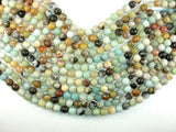 Amazonite, 10mm ( 10.5 mm) Faceted Round-Gems: Round & Faceted-BeadXpert