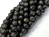 Flower Obsidian Beads, 8mm (8.3mm) Round Beads-Gems: Round & Faceted-BeadXpert