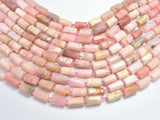 Pink Opal 7x11mm Faceted Tube-BeadXpert