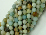 Amazonite Beads, 6mm Star Cut Faceted Round-Agate: Round & Faceted-BeadXpert