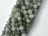 Green Rutilated Quartz Beads, 8mm Round Beads-Gems: Round & Faceted-BeadXpert