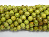 Green Opal 8mm Round Beads, 15.5 Inch-BeadXpert