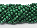 Natural Malachite Beads, 6mm Round Beads-Gems: Round & Faceted-BeadXpert