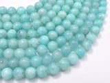 Amazonite Beads, 8mm (8.5mm)-Gems: Round & Faceted-BeadXpert