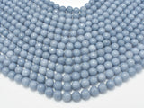 Jade Beads, Gray, Faceted Round, 8mm-Gems: Round & Faceted-BeadXpert