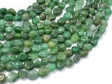 Verdite, African Jade, 6x8mm Nugget Beads, 15.5 Inch-Gems: Nugget,Chips,Drop-BeadXpert