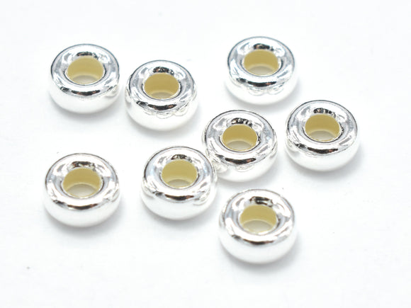 White Round 92. Sterling Silver Spacer Beads at ₹ 9/gram in Jaipur White Round 92. Sterling Silver Spacer Beads at ₹ 9/gram in Jaipur
