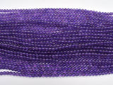 Amethyst Beads, 4mm (4.4mm), Round-BeadXpert
