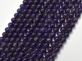 Amethyst Beads, 6mm (6.5mm) Round-Gems: Round & Faceted-BeadXpert