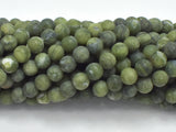 Matte Jade Beads, 6mm (6.6mm) Round-Gems: Round & Faceted-BeadXpert