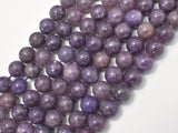 Lepidolite Beads, 10mm Round Beads-Gems: Round & Faceted-BeadXpert