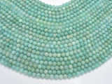 Russian Amazonite Beads, 6mm (6.5mm) Round-Gems: Round & Faceted-BeadXpert