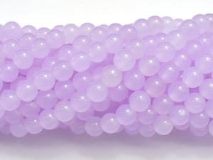 Jade - Lavender, 6mm (6.3mm) Round-Gems: Round & Faceted-BeadXpert