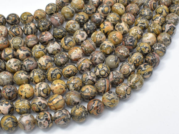 Leopard Skin Jasper Beads, Round, 9mm-Gems: Round & Faceted-BeadXpert