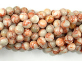 Red Line Jasper, 8mm, Round Beads-Gems: Round & Faceted-BeadXpert