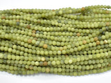Matte Jade Beads, 4mm (4.3mm) Round Beads-Gems: Round & Faceted-BeadXpert