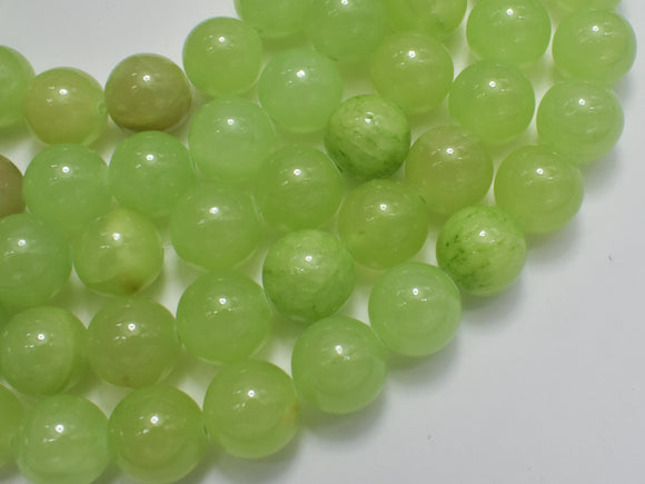 Afghan Jade Beads, Round, 12mm, 15 Inch-BeadXpert