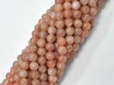 Sunstone Beads, 6mm (6.5mm) Round-Gems: Round & Faceted-BeadXpert