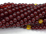 Blood Amber Resin, 6mm(5.8mm) Round Beads, 23 Inch, Approx 108 beads-Gems: Round & Faceted-BeadXpert
