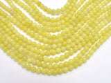 Lemon Jade, 6mm Round beads-BeadXpert